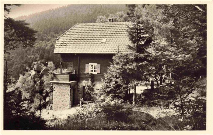 Reichental Gernsbach Murgtal BW Wanderheim Orgelfelsenhaus