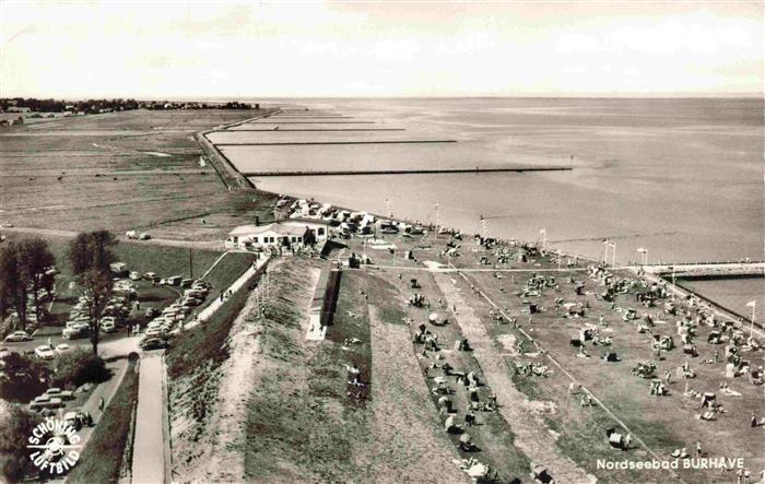 Burhave Nordseebad Fliegeraufnahme
