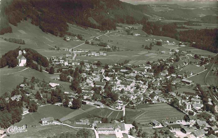 Ruhpolding Bayern Fliegeraufnahme