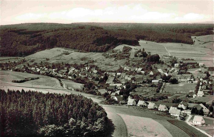 Lauenberg Solling Dassel Niedersachsen Fliegeraufnahme