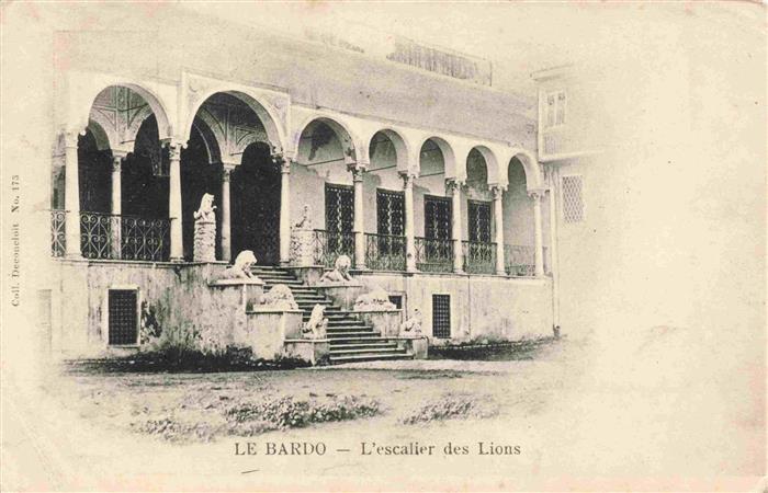 Le Bardo Tunis Tunesie Escalier des Lions
