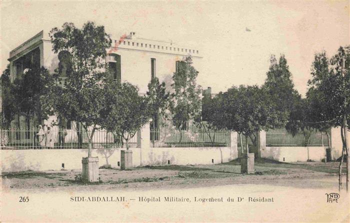 Sidi Abdallah Maroc Hôpital Militaire Logement du Dr. Résidant