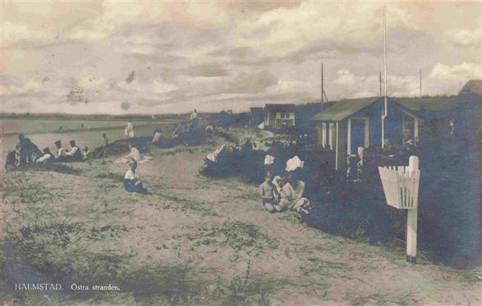 Halmstad Sweden Ostra stranden