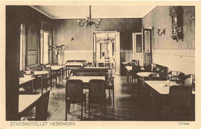 Hedemora Sweden Stadshotellet Caffeet