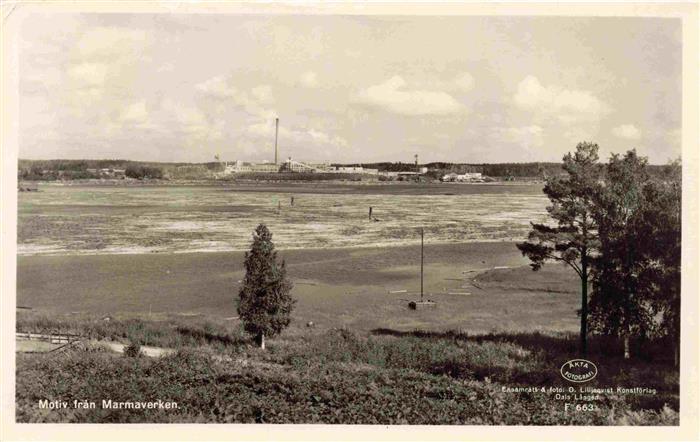 Marmaverken Soederhamn Sweden Panorama