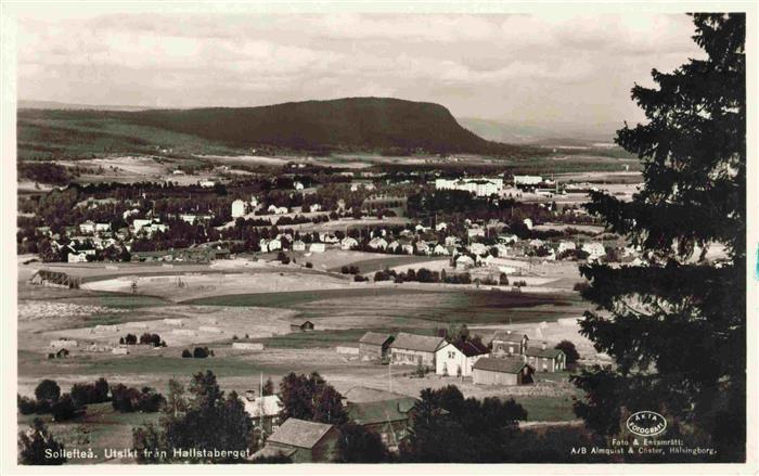 Solleftea Sweden Panorama Hallstaberget