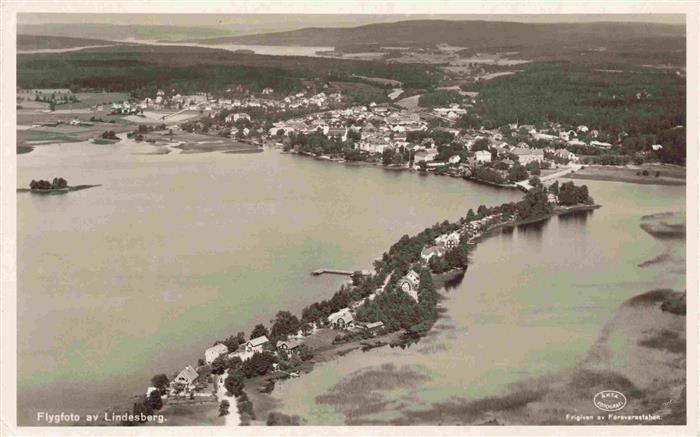 Lindesberg Sweden Fliegeraufnahme