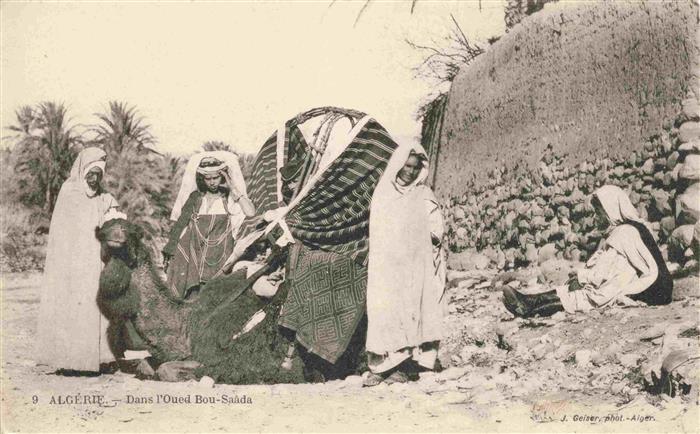 Bou-Saada Algerie Dans l'Oued Bou-Saada