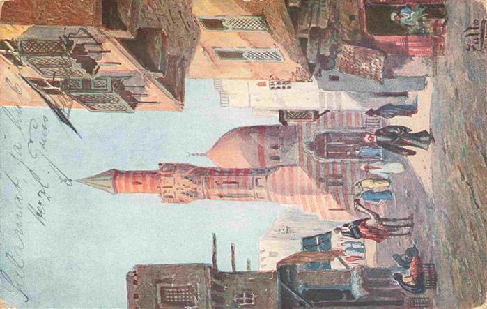 Caire  Kairo CAIRO Egypt Kuenstlerkarte