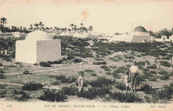 Houmt-Souk Djerba Tunesie Village Arabe
