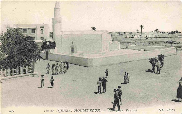 Houmt-Souk Djerba Tunesie Mosquée Turque