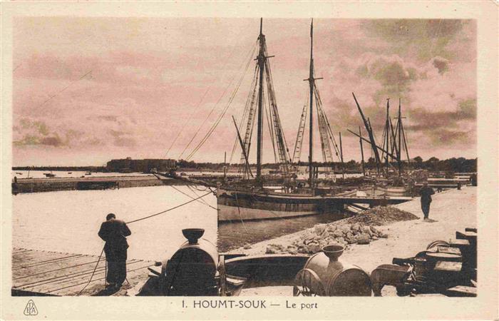 Houmt-Souk Djerba Tunesie Le port