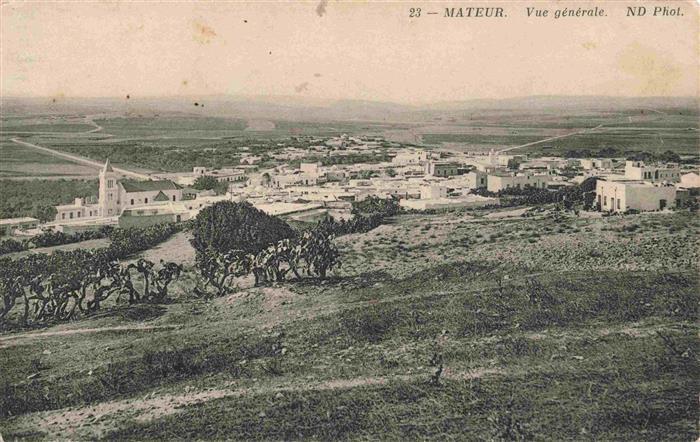 Mateur Tunesie Vue générale