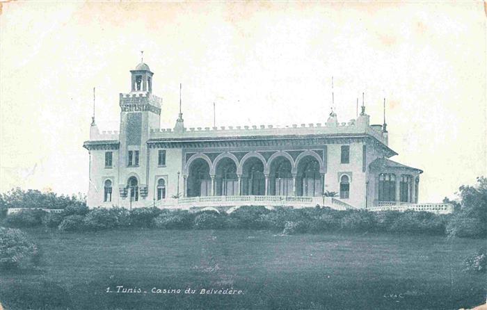 TUNIS Tunesie Casino du Belvédère
