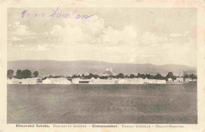 Rimavska Sobota Slovakia Daxnerovy kasarny Daxner-Kaserne
