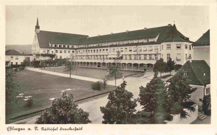 Esslingen  Neckar Staedtisches Krankenhaus chamois Buetten