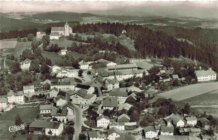 Kirchberg Wald Niederbayern Fliegeraufnahme