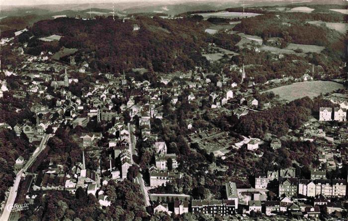 Langenberg Rheinland Panorama mit Blick zum Sender