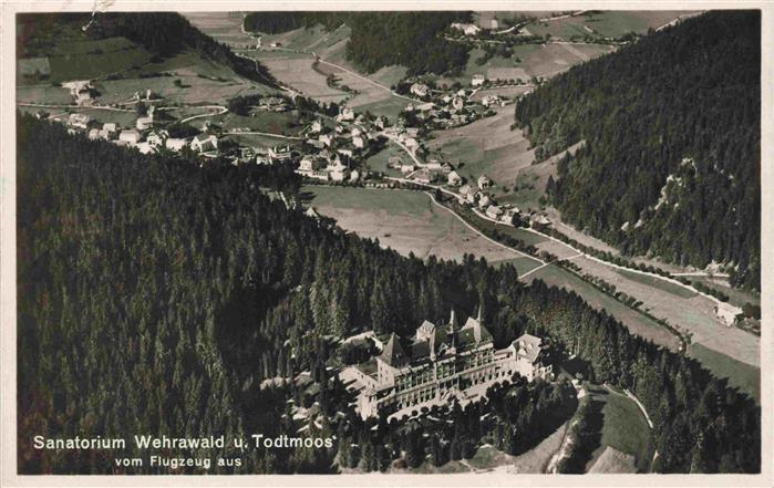 Todtmoos Schwarzwald BW Sanatorium Wehrawald im Schwarzwald