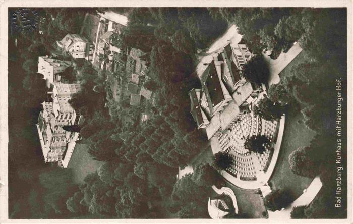 BAD HARZBURG Kurhaus mit Harzburger Hof Luftaufnahme