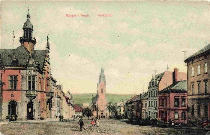Adorf Vogtland Marktplatz
