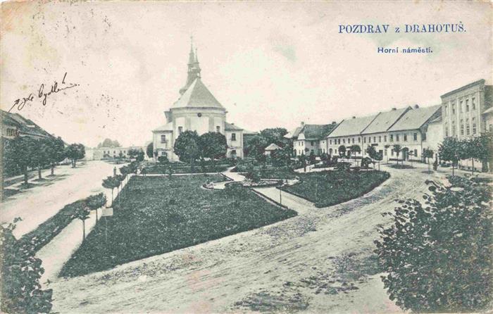 Drahotus Drahotuse OSTRAVA Maehrisch Ostrau CZ Horni namesti Platz Kirche