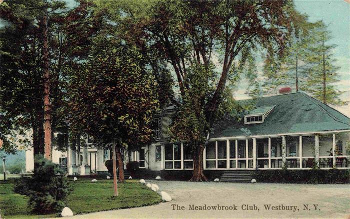 Westbury New York USA The Meadowbrook Club No. 11 Farbenlichtdruck lackiert