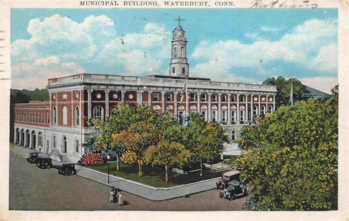 Waterbury Connecticut Municipal Building Rathaus