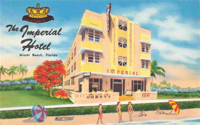 Miami Beach Imperial Hotel Illustration