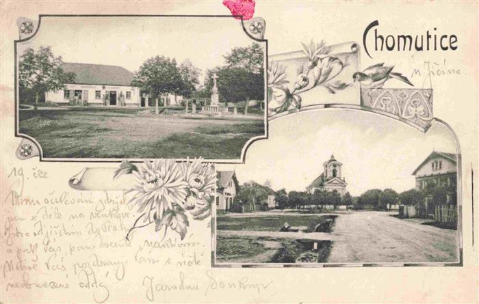 Chomutice Jicin Jitschin CZ Teilansichten Kirche