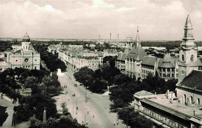 Kecskemet Ketschkemet HU Latkep Stadtpanorama