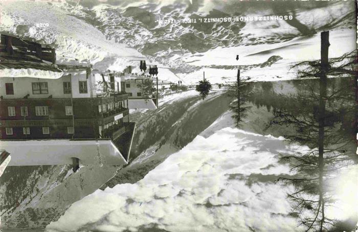 Gschnitz Tirol AT Winterpanorama Gschnitzerhof Alpen