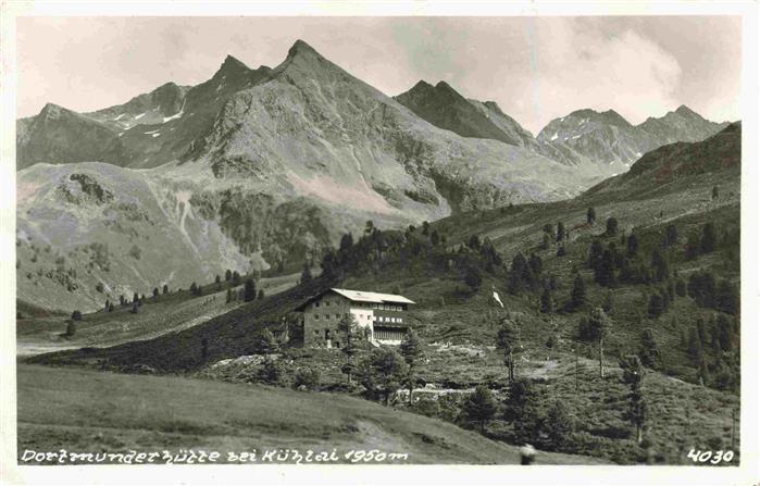 Dortmunderhuette 1950m Kuehtai Sellrain Tirol AT Panorama