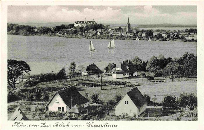 Ploen am See Schleswig-Holstein Panorama Blick vom Wasserturm