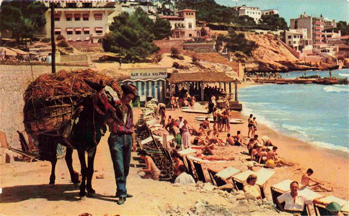 Palma de Mallorca ES Detalle de Cala Mayor Playa