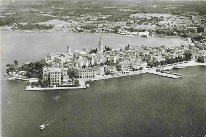 Porec Croatia Fliegeraufnahme