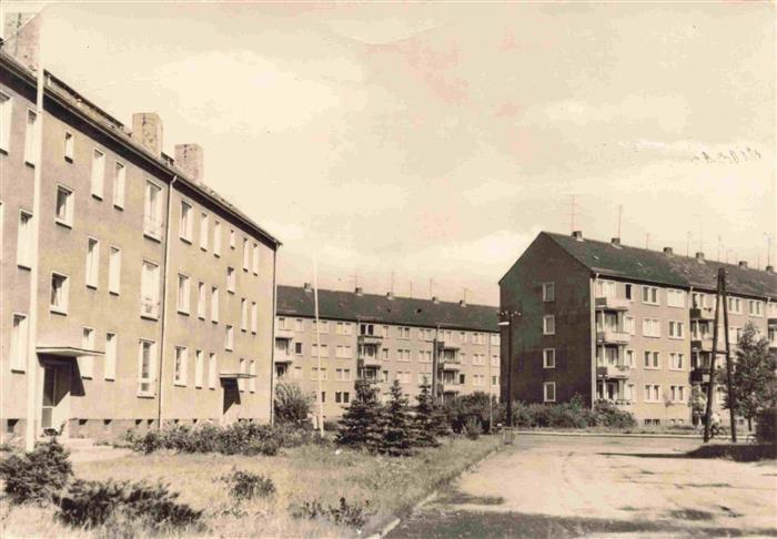 Elsterwerda Blumenstrasse Strasse des Aufbaus