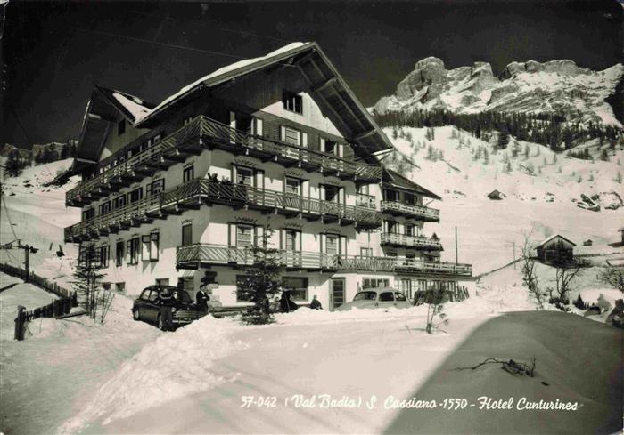 San Cassiano Badia St Kassian IT Hotel Cunturines en hiver