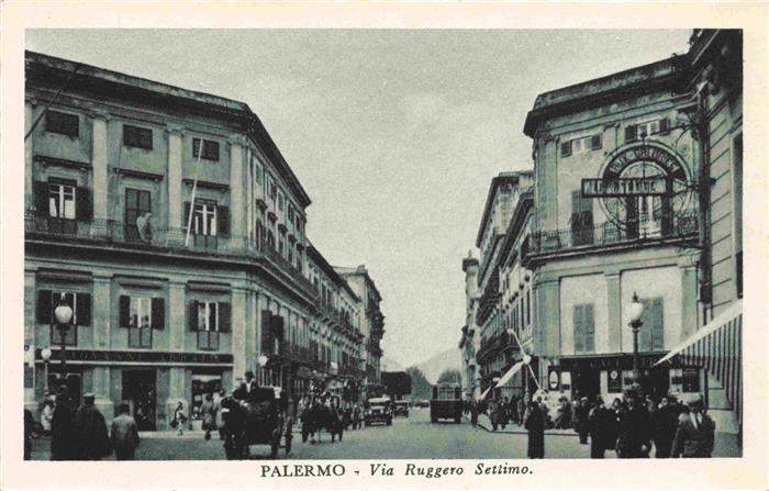 PALERMO Sicilia IT Via Ruggero Settimo