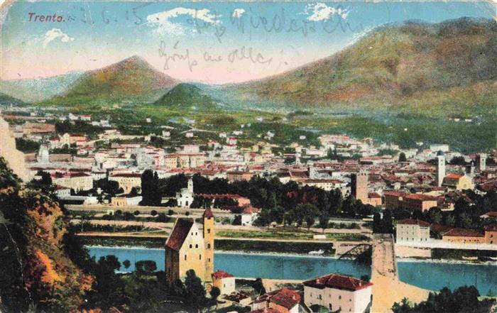 Trento Trient Trentino-Alto Adige IT Panorama