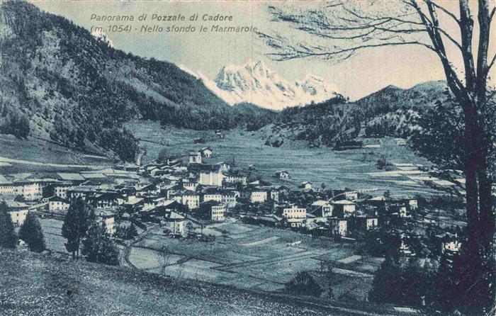 Pozzale di Cadore Cortina d Ampezzo Veneto IT Nello sfondo le Marmarole