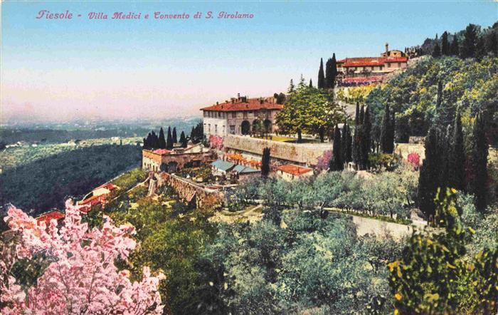 Fiesole Toscana IT Villa Medici e Convento diS Girolamo