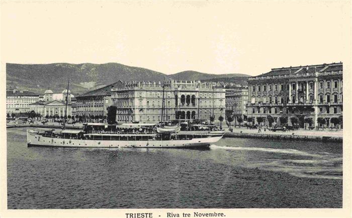 Trieste Triest IT Riva tre Novembre