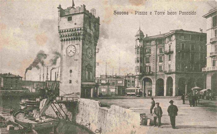 SAVONA Liguria IT Piazza e Torre beon Pancaldo