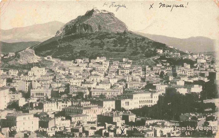 Athen Athenes Greece Panorama