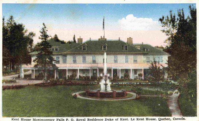 Montmorency Quebec Canada Kent House Royal Residence Duke of Kent