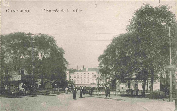 CHARLEROI  Belgie Entree de la Ville