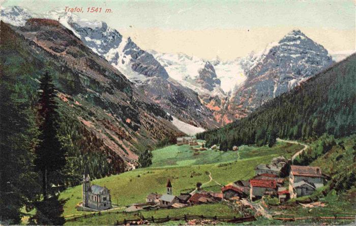 Trafoi Stilfs Suedtirol IT Panorama