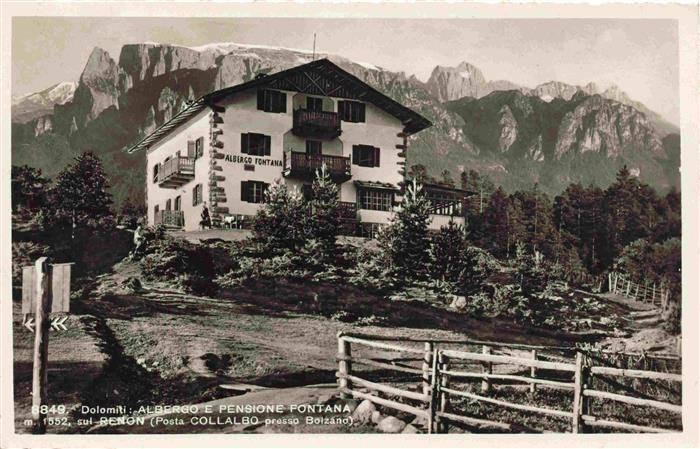 Collalbo Renon Klobenstein Ritten Suedtirol IT Albergo e Pensione Fontana