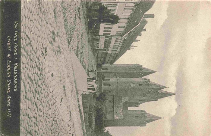 Kallundborg Kalundborg DK Frue Kirke opfort af Esbern Snare anno 1171